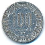 Центральная Африка, 100 франков (1998 г.)