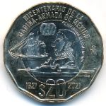 Мексика, 20 песо (2021 г.)