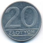 Польша, 20 злотых (1990 г.)