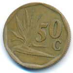 South Africa, 50 cents, 1994