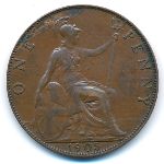 Великобритания, 1 пенни (1905 г.)