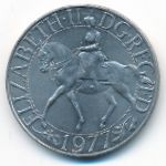 Великобритания, 25 новых пенсов (1977 г.)