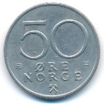 Норвегия, 50 эре (1975 г.)