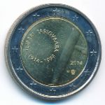 Finland, 2 euro, 2014