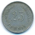 Finland, 25 pennia, 1926