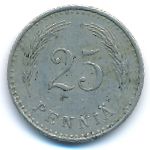 Finland, 25 pennia, 1927
