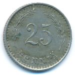 Finland, 25 pennia, 1935