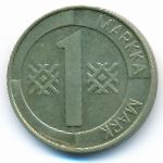 Finland, 1 markka, 1994