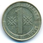 Finland, 1 markka, 1997