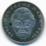 West Germany, 2 mark, 1989