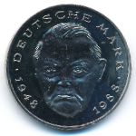 West Germany, 2 mark, 1990