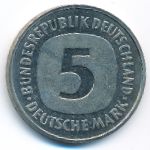 ФРГ, 5 марок (1975 г.)