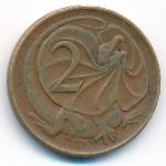 Австралия, 2 цента (1966 г.)