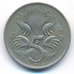 Австралия, 5 центов (1977 г.)