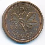 Канада, 1 цент (1983 г.)