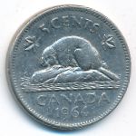 Канада, 5 центов (1964 г.)