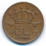 Бельгия, 50 сентим (1964 г.)