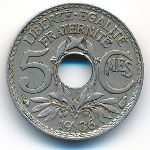 France, 5 centimes, 1936