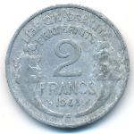 France, 2 francs, 1948