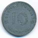 Третий Рейх, 10 рейхспфеннигов (1940 г.)