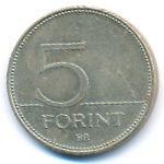 Hungary, 5 forint, 2004