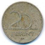 Венгрия, 20 форинтов (1995 г.)