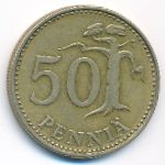Финляндия, 50 пенни (1972 г.)