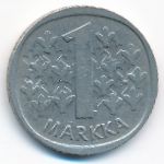 Finland, 1 markka, 1975
