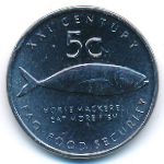 Намибия, 5 центов (2000 г.)