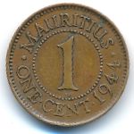 Маврикий, 1 цент (1944 г.)