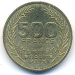 Джибути, 500 франков (1991 г.)