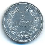 Venezuela, 5 centimos, 1964