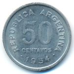 Аргентина, 50 сентаво (1954 г.)