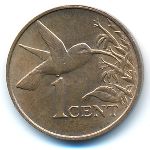 Тринидад и Тобаго, 1 цент (1981 г.)