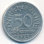 Веймарская республика, 50 пфеннигов (1921 г.)