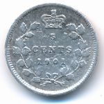 Канада, 5 центов (1901 г.)