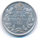 Канада, 10 центов (1920 г.)