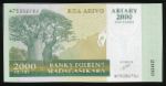 Мадагаскар, 2000 ариари - 10000 франков