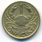 Сейшелы, 1 цент (2004 г.)