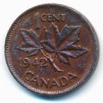 Канада, 1 цент (1942 г.)