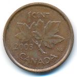 Canada, 1 cent, 2003