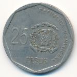 Dominican Republic, 25 pesos, 2005