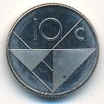 Аруба, 10 центов (1986 г.)