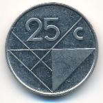 Аруба, 25 центов (2001 г.)