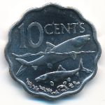 Багамские острова, 10 центов (2007 г.)