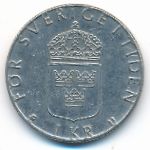 Швеция, 1 крона (1984 г.)
