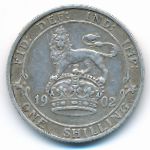 Great Britain, 1 shilling, 1902