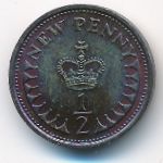Great Britain, 1/2 new penny, 1975
