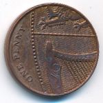 Great Britain, 1 penny, 2009