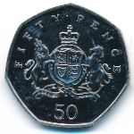 Great Britain, 50 pence, 2013